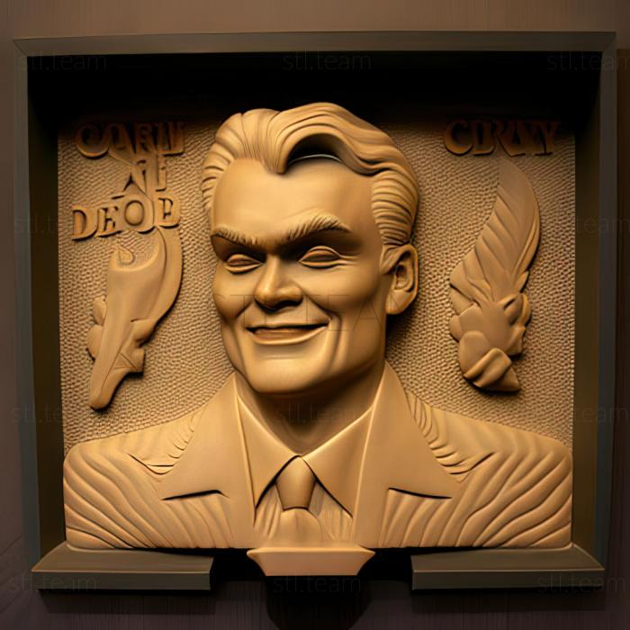 3D model Cody Jarrett Delirium tremensJames Cagney (STL)